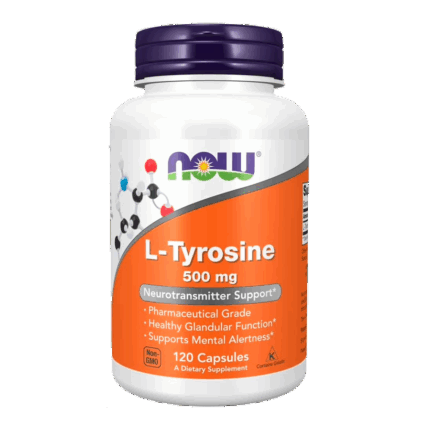 L-tyrosine, Now (120 capsulas)