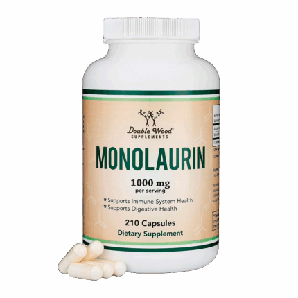 Monolaurin, Double Wood (210 capsulas)