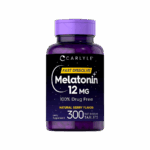 Melatonin 12 MG, Carlyle (300 tabletas)