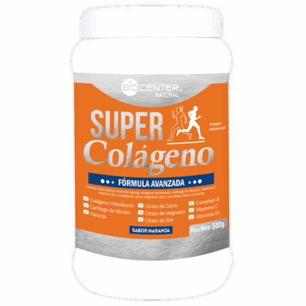 Super colágeno, BIO CENTER NATURAL (500g)