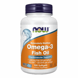 Omega-3, NOW (100 Capsulas)
