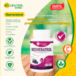 Resveratrol, BIOCENTER NATURAL (100 capsulas) - Imagen 2