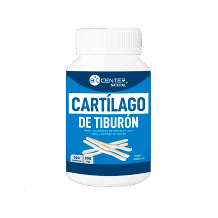 Cartílago de tiburón, BIOCENTER NATURAL (100 capsulas)