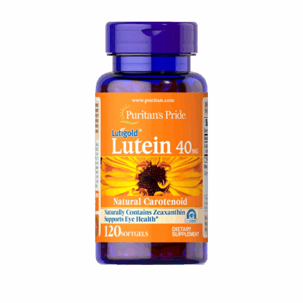 Luteína con zeaxantina, PURITAN'S PRIDE (120 capsulas)