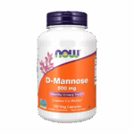 D-Mannose, NOW (120 capsulas)