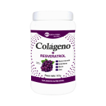 Frasco de Colágeno + Resveratrol de Biocenter, suplemento nutricional de 500g. Mercoshop Perú