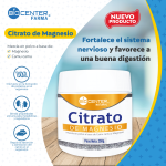 Suplemento Citrato De Magnesio en pote, para soporte nervioso y digestión. Mercoshop Perú