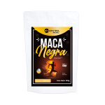 Polvo MACA Negra en bolsa para la línea de TÚBERCULOS. Suplemento natural. Mercoshop Perú.