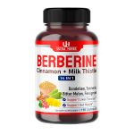 Suplemento BERBERINE (150 cápsulas) con apoyo hepático y digestivo, marca Ultra Herbs, Mercoshop Perú.