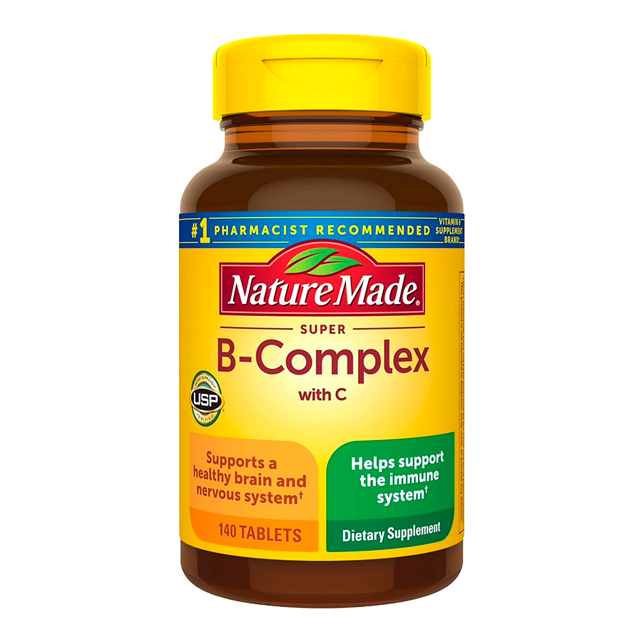 Sin-titulo-1-8 Complejo B con vitamina C, Nature Made (140 tabletas) - Imagen 1
