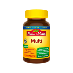 Suplemento multivitamínico Multi de Nature Made, 130 tabletas, para soporte nutricional. Mercoshop Perú.