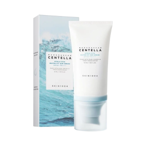 Serum Protector Solar Hydalu-Cica Water-Fit en tubo, con Centella de Madagascar. Mercoshop Perú.
