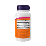 Frasco de suplemento vitamínico NOW Foods en cápsulas. Mercoshop Perú.