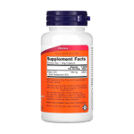 Frasco de suplementos de vitaminas en cápsulas vegetales de NOW Foods. Mercoshop Perú.