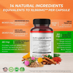 Suplemento complejo de apoyo hepático y digestivo, en frasco. Contiene 14 ingredientes naturales. Mercoshop Perú