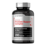 Frasco de cápsulas Enhanced Prostate Support Complex para salud de la próstata. Suplemento herbal Mercoshop Perú.