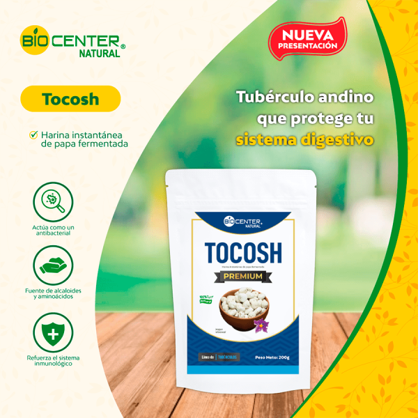 Tocosh, tubérculo andino para el sistema digestivo, en bolsa. Mercoshop Perú.