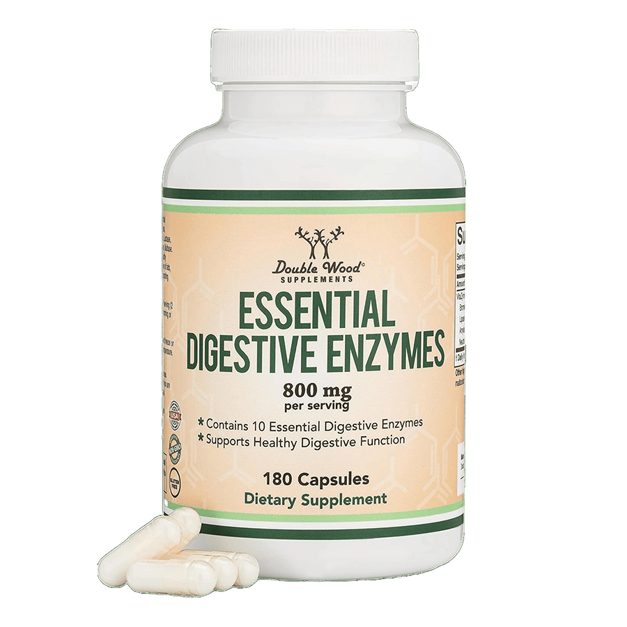dige2 Double Wood, Enzimas digestivas (180 cápsulas) - Imagen 1