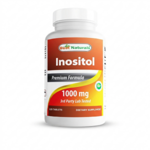 Inositol 1000 mg Best Naturals, 120 tabletas